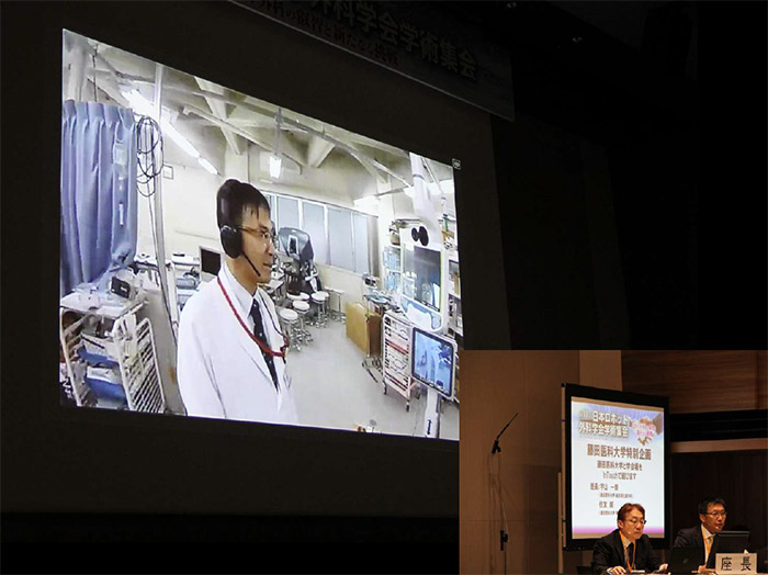 第11回 日本ロボット外科学会学術集会の風景2